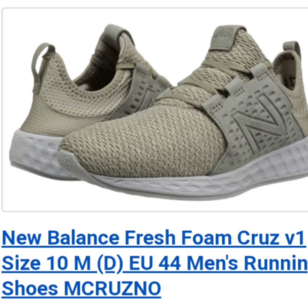 New Balance Fresh Foam Cruz